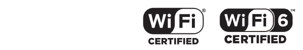 HC20/HC50 Mobile Computers Spec Sheet Compatible Icons:  Wi-Fi Certified, Wi-Fi 6 Certified